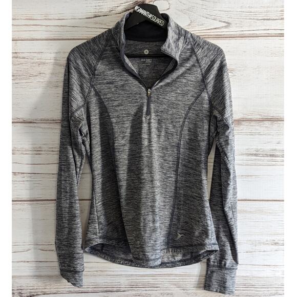 Old Navy Tops - Old Navy Active Space Dyed Half Zip Pull Over sz Medium